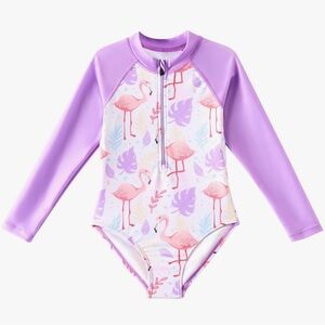 Angel Season Girls Swimsuits Kids Bathing Suit One Piece Swim Rashguard